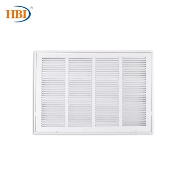 HBI W24" x H16" Steel Air Vent Filter Return Air Grille Vent Cover White Powder Coating with Frame Ceiling and Sidewall Cover
HBI W24" x H16" Steel Air Vent Filter Return Air Grille Vent Cover White Powder Coating with Frame Ceiling and Sidewall Cover