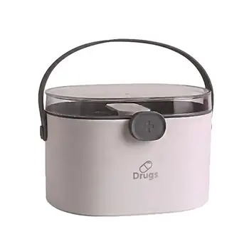 First Aid Container Family Emergency Kit Bin Pill Storage Case Medicine Storage Organizer Box For Home
First Aid Container Family Emergency Kit Bin Pill Storage Case Medicine Storage Organizer Box For Home