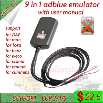 2020 Adblue Emulator 9 IN 1 for MAN/MB/SCANIA/IVECO/DAF/VOLVO/RENAULT/CUMMINS SCR&NOX Adapter Full Chip
2020 Adblue Emulator 9 IN 1 for MAN/MB/SCANIA/IVECO/DAF/VOLVO/RENAULT/CUMMINS SCR&NOX Adapter Full Chip