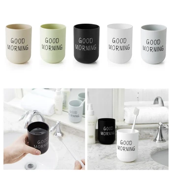 1 Pc Simple Nordic Travel Portable Washing Cup Bathroom Sets Plastic Toothbrush Holde Letters Pattern Tooth Brush Storage Cup
1 Pc Simple Nordic Travel Portable Washing Cup Bathroom Sets Plastic Toothbrush Holde Letters Pattern Tooth Brush Storage Cup