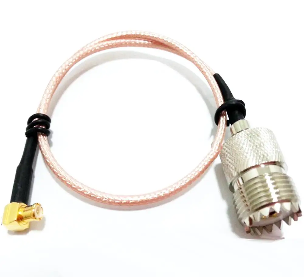 RG316 15 см кабель штекер mcx вилка правый угол для SO239 разъем UHF Jack 6in Соединительный |