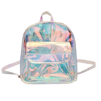PVC Transparent Clear Women Backpack Ita Bag Harajuku School Bag For Teen Girls Rucksack Kawaii Backpack Holographic Backpack 
PVC Transparent Clear Women Backpack Ita Bag Harajuku School Bag For Teen Girls Rucksack Kawaii Backpack Holographic Backpack
