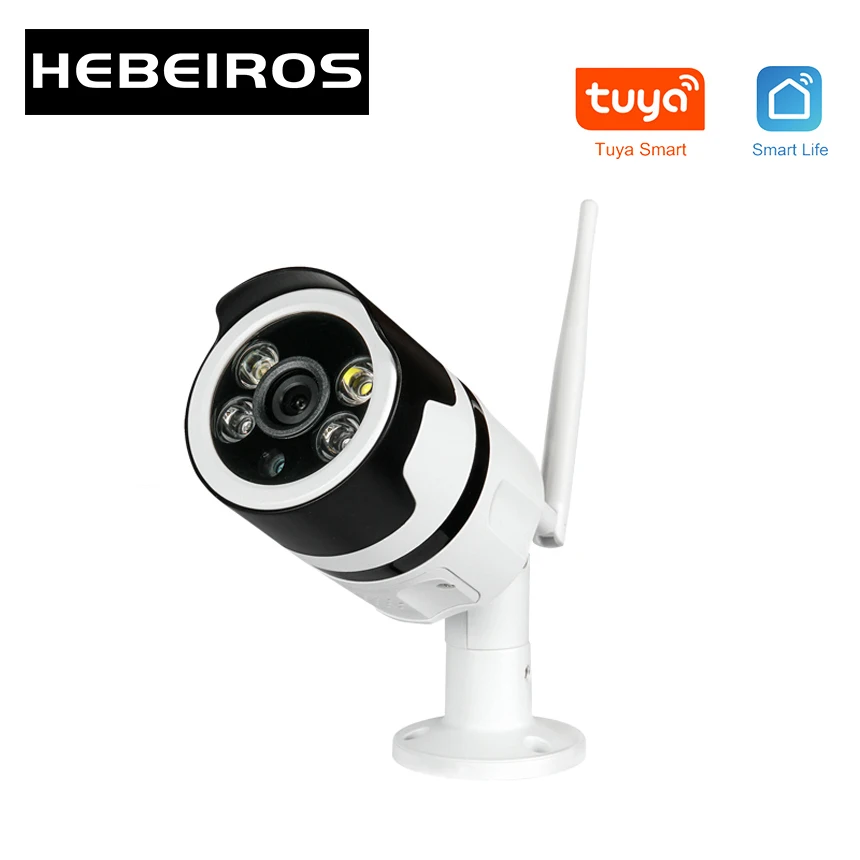 Hebeiros IP67 Waterproof HD1080P Outdoor Tuya APP IP WiFi Camera 2MP Color Night Vision Security CCTV Camera Smart Life System
Hebeiros IP67 Waterproof HD1080P Outdoor Tuya APP IP WiFi Camera 2MP Color Night Vision Security CCTV Camera Smart Life System