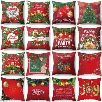 1Pcs Christmas Tree Gift Pattern Cushion Cover Polyester 45*45cm Decorative Pillowcase New Year Sofa Bed Home PillowCover 40993
1Pcs Christmas Tree Gift Pattern Cushion Cover Polyester 45*45cm Decorative Pillowcase New Year Sofa Bed Home PillowCover 40993