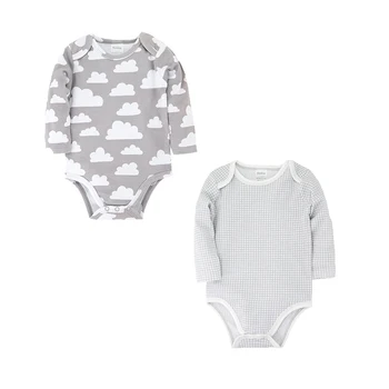 

Honeyzone 2pcs/Set Vetement Bebe Garcon Cotton Baby Boy Clothes Summer New Born Baby Clothes Toddler Casual Gray Outfit 0-12M