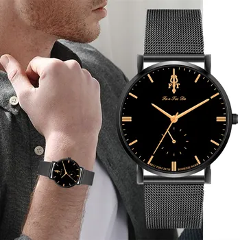 Relogio Masculino Men Watches Top Brand Luxury Ultra-thin Stainless Steel Mesh Wristwatch Men Clock erkek kol saati reloj hombre 
Relogio Masculino Men Watches Top Brand Luxury Ultra-thin Stainless Steel Mesh Wristwatch Men Clock erkek kol saati reloj hombre