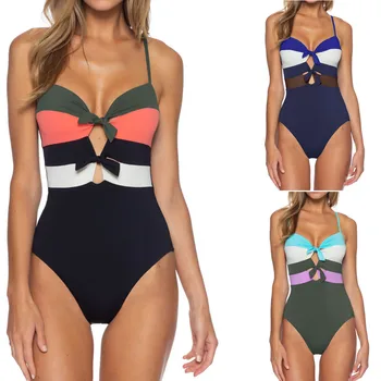 Pengxiang 2020 color matching gather one-piece swimsuit female one-piece swimsuit 0088
Pengxiang 2020 color matching gather one-piece swimsuit female one-piece swimsuit 0088