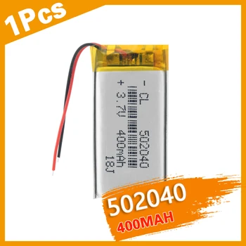 3.7 V 502040 Lithium Polymer Batteries Rechargeable 400 mah With PCB For Electric Toy LED Light Mini Digital Camera LED light
3.7 V 502040 Lithium Polymer Batteries Rechargeable 400 mah With PCB For Electric Toy LED Light Mini Digital Camera LED light