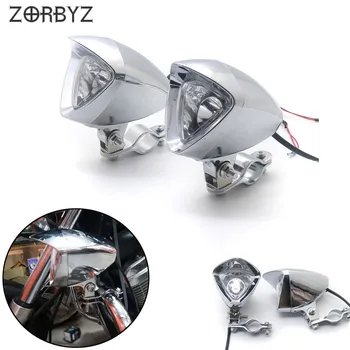 ZORBYZ Motorcycle Chrome LED Passing Spot Fog Light With 25-35mm Roll Guard bar Tube Mount Bracket Clamp
ZORBYZ Motorcycle Chrome LED Passing Spot Fog Light With 25-35mm Roll Guard bar Tube Mount Bracket Clamp