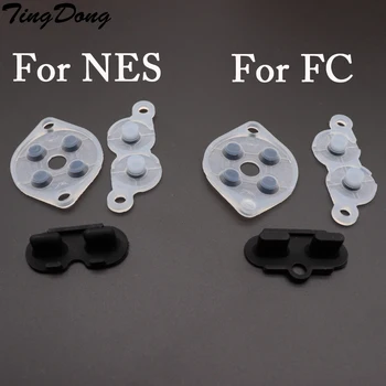 TingDong 2sets of Rubber Replacement Parts For NES FC Controller Joy Pad Silicon Conduct Rubber Button
TingDong 2sets of Rubber Replacement Parts For NES FC Controller Joy Pad Silicon Conduct Rubber Button