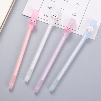 40PCS Pen Cap Pig Gel Pen Cartoon Transparent Rod with Soft Rubber Head Signing Pen Stationery Kawaii School Supplies
40PCS Pen Cap Pig Gel Pen Cartoon Transparent Rod with Soft Rubber Head Signing Pen Stationery Kawaii School Supplies