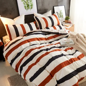 Thumbedding Stripes Bedding Set King High End Simple Comfortable Duvet Cover Queen Full Twin Single Unique Design Bed Set 
Thumbedding Stripes Bedding Set King High End Simple Comfortable Duvet Cover Queen Full Twin Single Unique Design Bed Set