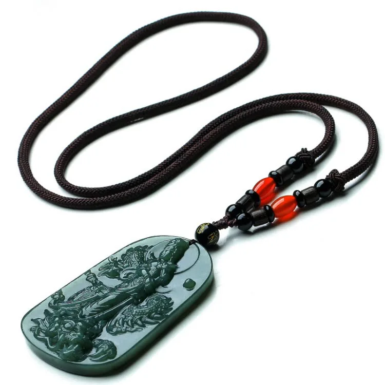 Natural Green Jade Pendant Hand-carved Guanyin Lotus Jade Pendants Brand Men Women Necklaces Jadeite Jade Jewelry Necklace
Natural Green Jade Pendant Hand-carved Guanyin Lotus Jade Pendants Brand Men Women Necklaces Jadeite Jade Jewelry Necklace