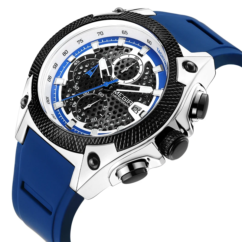 Megir Men's Steel Quartz Watches Business Relogio Masculino Mens Watch Analog Luxury Fashion Sport Wristwatch Male Clock 
Megir Men's Steel Quartz Watches Business Relogio Masculino Mens Watch Analog Luxury Fashion Sport Wristwatch Male Clock