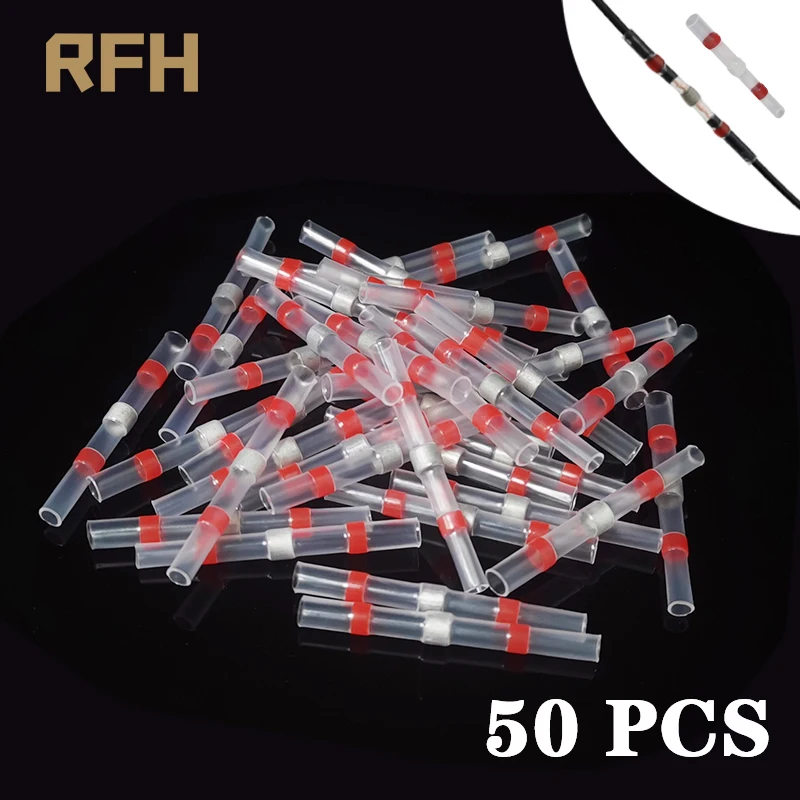 10 50 PCS Solder Seal Wire Connectors Heat Shrink Tube Soldering Connector Kit Automotive Marine Insulated
10 50 PCS Solder Seal Wire Connectors Heat Shrink Tube Soldering Connector Kit Automotive Marine Insulated