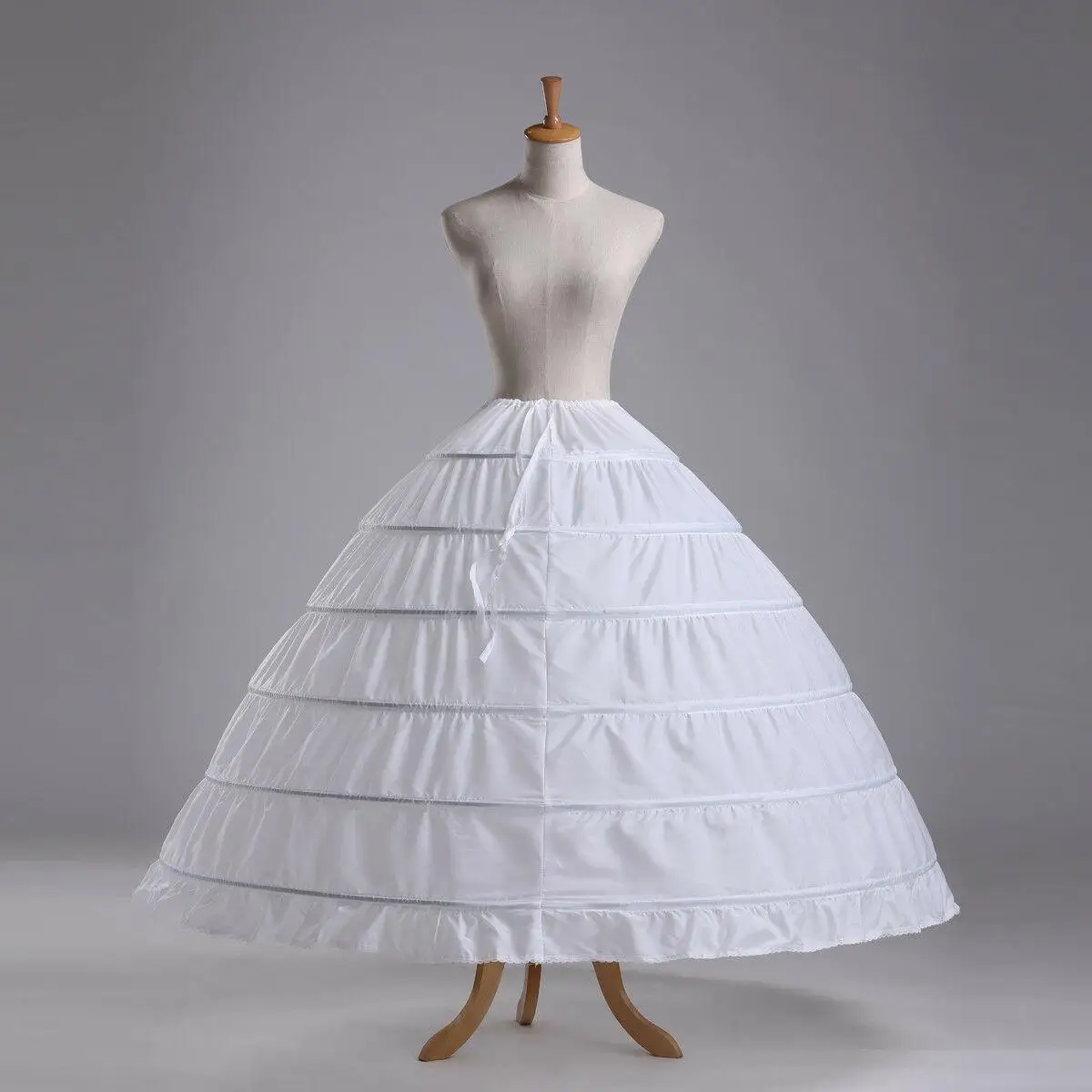 6 Hoops Tulle White Super Puffy Petticoats Ball Gown Dresses Wedding Dresses Underskirt Crinoline
6 Hoops Tulle White Super Puffy Petticoats Ball Gown Dresses Wedding Dresses Underskirt Crinoline