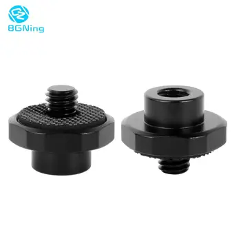 BGNing Universal Hex 3/8" inch Female Thread to 3/8" 1/4" Male Screw Adapter for DSLR Cameras Flash Light Monitor Tripod Mount
BGNing Universal Hex 3/8" inch Female Thread to 3/8" 1/4" Male Screw Adapter for DSLR Cameras Flash Light Monitor Tripod Mount
