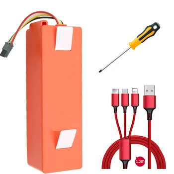 5200mAh li-ion 18650 mi robot Vacuum Cleaner accessories part battery for xiaomi mi robot Robotics cleaner roborock S50 S51
5200mAh li-ion 18650 mi robot Vacuum Cleaner accessories part battery for xiaomi mi robot Robotics cleaner roborock S50 S51