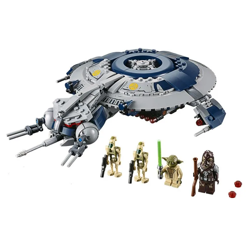 The Droid Gunship Building Blocks With Action Figures Compatible Lepining Star Wars Bricks Sets Toys For Children 75233
The Droid Gunship Building Blocks With Action Figures Compatible Lepining Star Wars Bricks Sets Toys For Children 75233