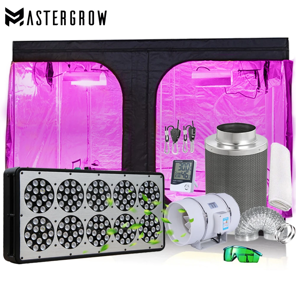 Full Spectrum Apollo4/6/8/10/12/20 Activated Carbon Fan Filter Set Greenhouse Grow Tent GrowB Kit For Indoor Plant Hydroponics | Освещение