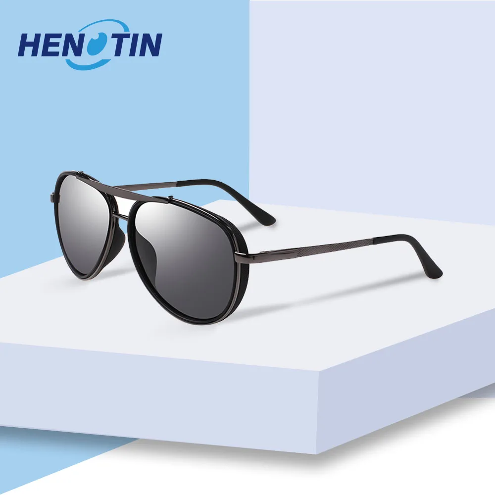 Henotin 2020 Men's Ladies Classic Retro Polarized Sunglasses Fashion Design Oval Frame 100% UV Protection Oculos
Henotin 2020 Men's Ladies Classic Retro Polarized Sunglasses Fashion Design Oval Frame 100% UV Protection Oculos