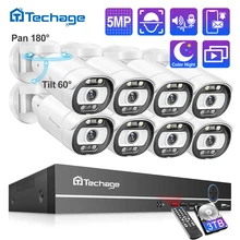 Techage H.265 8CH 5MP POE Security Camera System Outdoor Smart AI PTZ Camera Two-way Audio Face Detected CCTV Video Surveillance
Techage H.265 8CH 5MP POE Security Camera System Outdoor Smart AI PTZ Camera Two-way Audio Face Detected CCTV Video Surveillance