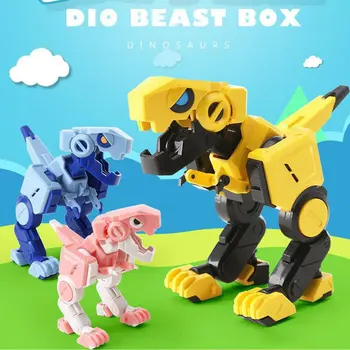 1pc Dinosaur Beast Box Creative Deformed Dinosaur Toy Transformation Cube Interactive Educational Toy Birthday Gift for Boy 
1pc Dinosaur Beast Box Creative Deformed Dinosaur Toy Transformation Cube Interactive Educational Toy Birthday Gift for Boy