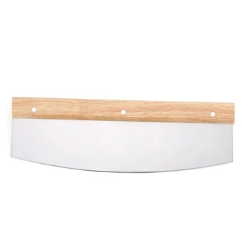 Stainless Steel Cutting Flour Knife Baking Supplies Half Moon Pizza Round Toast Bread Cutting
Stainless Steel Cutting Flour Knife Baking Supplies Half Moon Pizza Round Toast Bread Cutting
