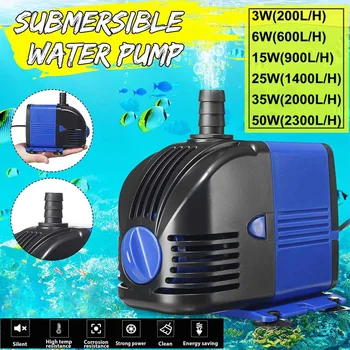 220V-240V 3/6/15/25/35/50W Power Multifunctional Aquarium Water Pumps Tank Pond Pool Fountains Waterproof Submersible Fish Pond
220V-240V 3/6/15/25/35/50W Power Multifunctional Aquarium Water Pumps Tank Pond Pool Fountains Waterproof Submersible Fish Pond