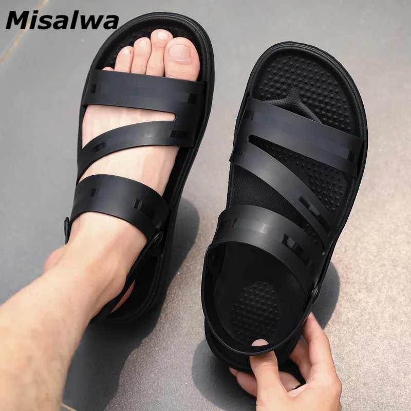 Misalwa Waterproof School Young Men Sandals Casual Boy Simple Style All Match Shoes Summer PVC Soft Slippers Size 40-45
Misalwa Waterproof School Young Men Sandals Casual Boy Simple Style All Match Shoes Summer PVC Soft Slippers Size 40-45
