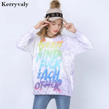 Autumn Printed Letter Pullover Sweater Women Tops Chompas Mujer Invierno 2020 Large Size Tops Loose-Fit Sweater D19103
Autumn Printed Letter Pullover Sweater Women Tops Chompas Mujer Invierno 2020 Large Size Tops Loose-Fit Sweater D19103