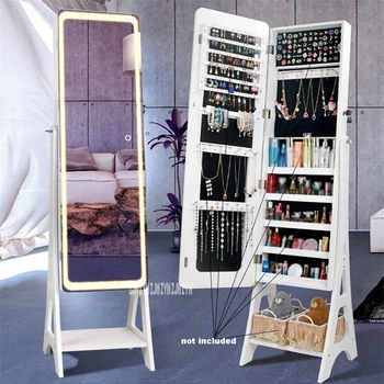 QH-6138 Intelligent Jewelry Armoire Mirror Cabinet Floor Type Full-Length Cabinet Multifunctional Pier Glass Cabinet With LED
QH-6138 Intelligent Jewelry Armoire Mirror Cabinet Floor Type Full-Length Cabinet Multifunctional Pier Glass Cabinet With LED