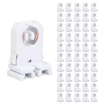 G13 T8 Bi-Pin Socket Tombstone Lamp Holder Non-Shunted Turn Type for LED Fluorescent Tube Replacement
G13 T8 Bi-Pin Socket Tombstone Lamp Holder Non-Shunted Turn Type for LED Fluorescent Tube Replacement