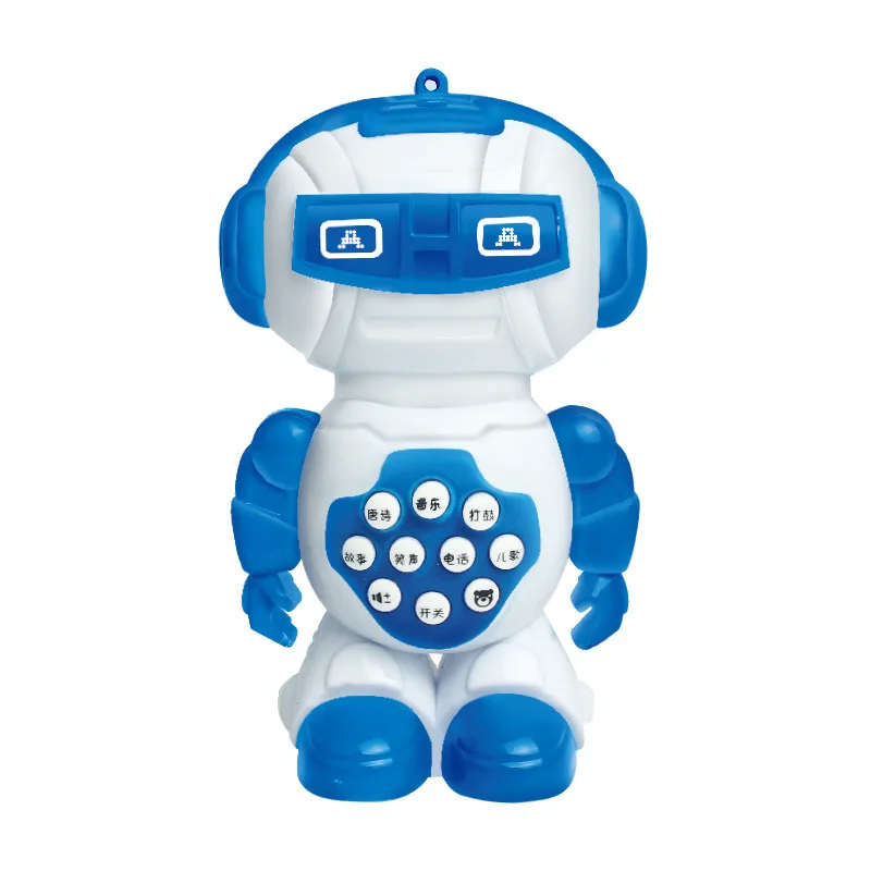 Mini Smart Early Education Robot Multi-functional Educational Cartoon Story Machine CHILDREN'S Song Music Lights Toy
Mini Smart Early Education Robot Multi-functional Educational Cartoon Story Machine CHILDREN'S Song Music Lights Toy