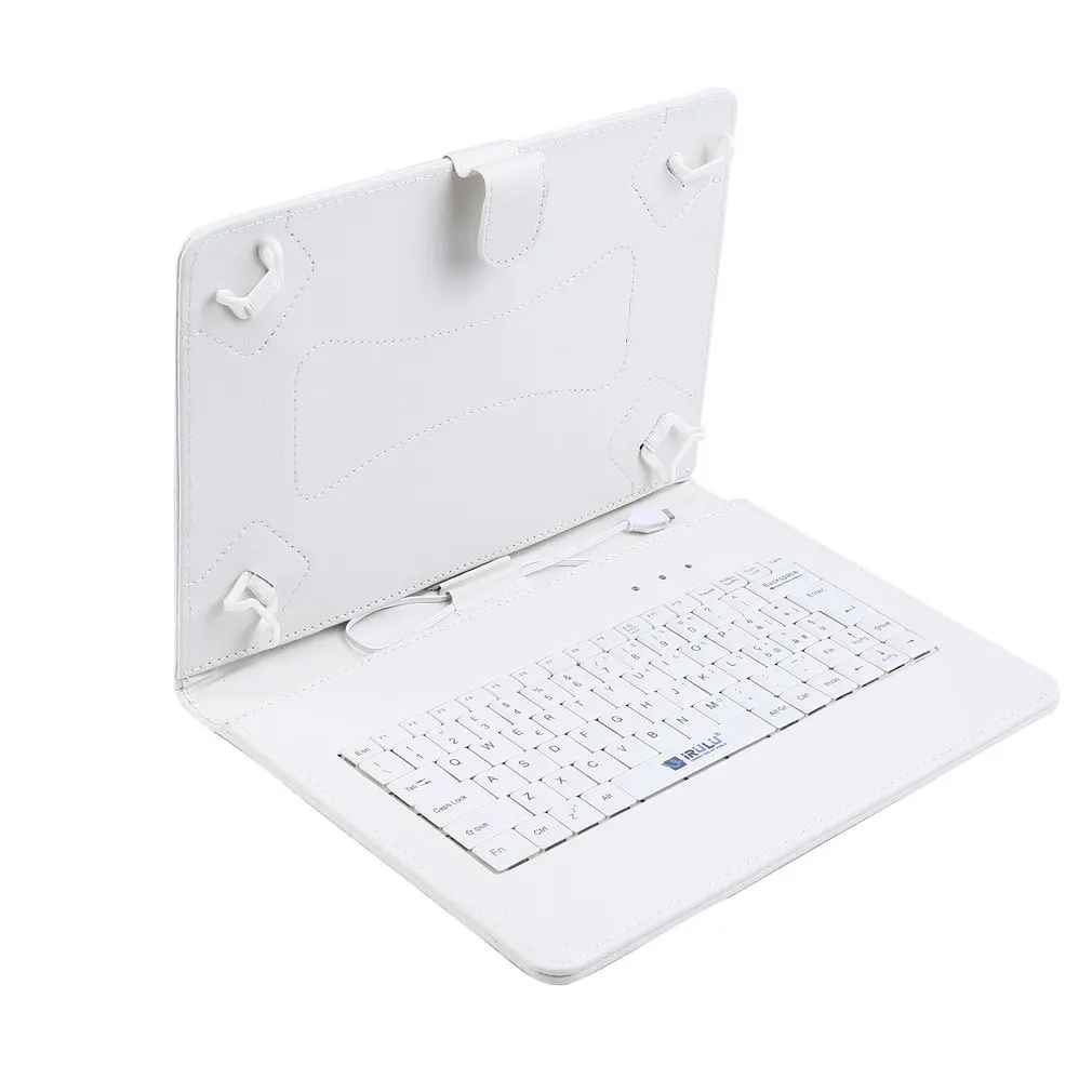 Keyboard case for tablet PU Leather Black USB interface Scratches Magnet flap closure Universal Keyboard And Case.
Keyboard case for tablet PU Leather Black USB interface Scratches Magnet flap closure Universal Keyboard And Case.