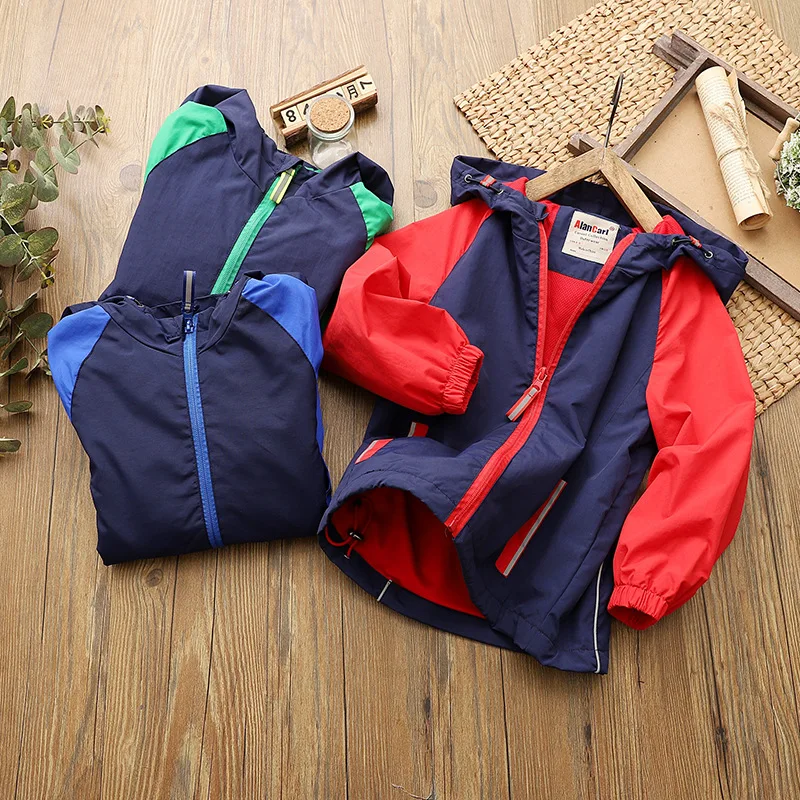 90324 Children Mixed Colors Raglan CHILDREN'S Jacket 19 Autumn Hooded Casual Zip-up Shirt
90324 Children Mixed Colors Raglan CHILDREN'S Jacket 19 Autumn Hooded Casual Zip-up Shirt