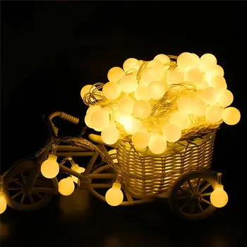 LED String Ball Christmas Lights Outdoor Waterproof Warm White Garden Decor Fairy Lights LED Lights Decoration Lights
LED String Ball Christmas Lights Outdoor Waterproof Warm White Garden Decor Fairy Lights LED Lights Decoration Lights
