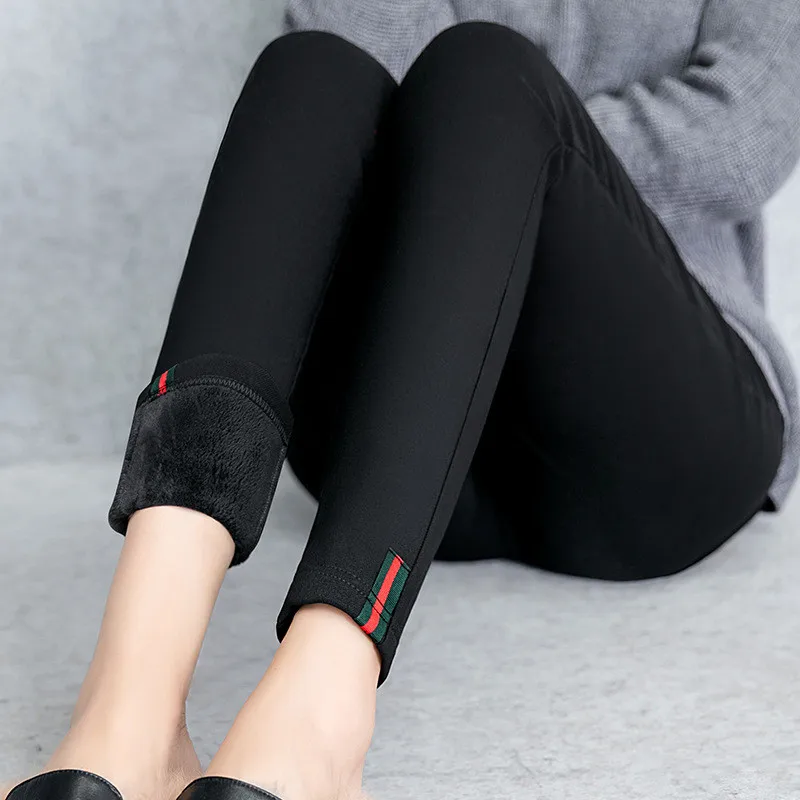 Leggings Plus Velvet Black Thickening Autumn and Winter New Nine Pants Large Size Small Feet Pencil Pants
Leggings Plus Velvet Black Thickening Autumn and Winter New Nine Pants Large Size Small Feet Pencil Pants