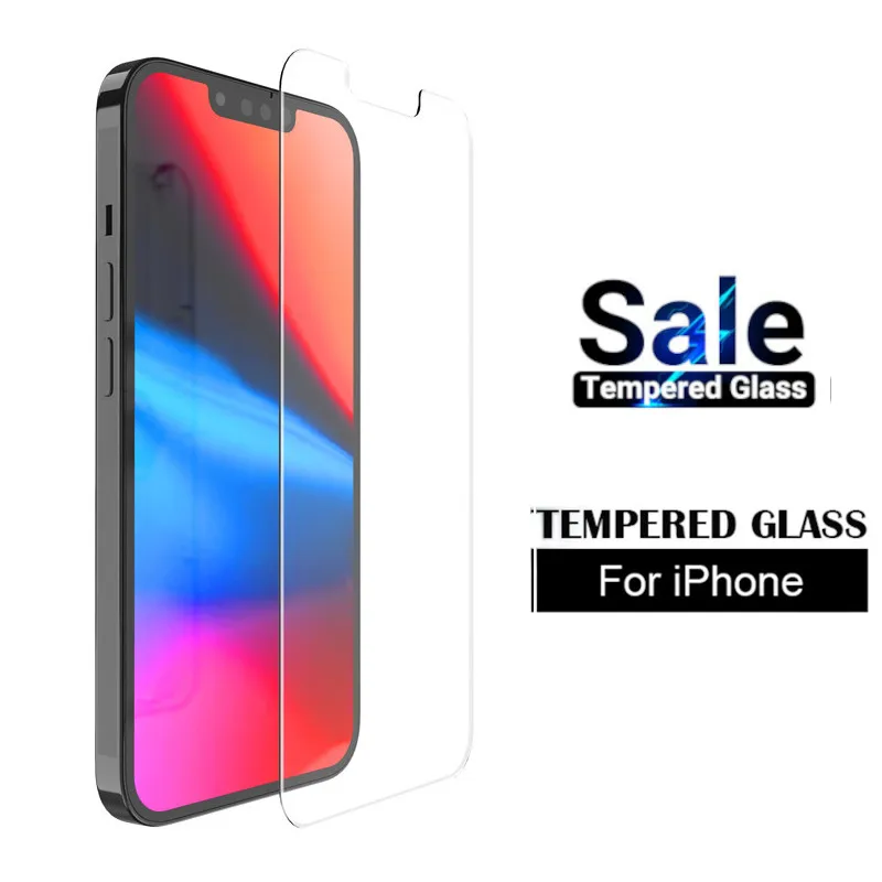 Закаленное защитное стекло для iphone 13 mini 6 6s 7 8 plus X XS XR 12 11 Pro Max Защита экрана Se |