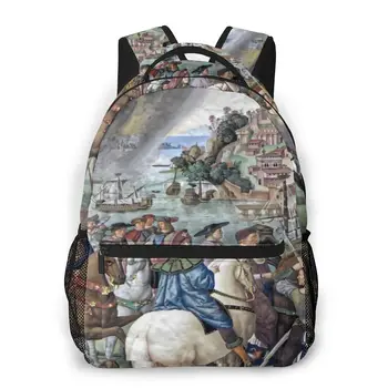 School Bags for Teenage Boys Book Bag Hers Libreria Silvio Piccolomini Fresco Renaissance High School Bag Youth Leisure College 
School Bags for Teenage Boys Book Bag Hers Libreria Silvio Piccolomini Fresco Renaissance High School Bag Youth Leisure College