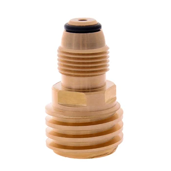 Converts Propane LP TANK POL Service Valve To QCC Outlet Brass Adapter For Outdoor Camping BBQ Tool Parts Acc Adapter
Converts Propane LP TANK POL Service Valve To QCC Outlet Brass Adapter For Outdoor Camping BBQ Tool Parts Acc Adapter