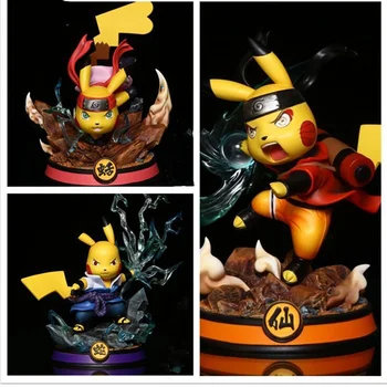 Pokemon Naruto Anime Figures Pikachu Uzumaki Naruto Uchiha Sasuke Haruno Sakura PVC Toys Shippuden Pocket Monster Action Figural
Pokemon Naruto Anime Figures Pikachu Uzumaki Naruto Uchiha Sasuke Haruno Sakura PVC Toys Shippuden Pocket Monster Action Figural