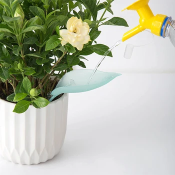 Leaf Shape Plastic Watering Nozzle Flower Irrigation Water Bottle Funnel Water Bottle Drinkers for Flowerpot Home Waterer
Leaf Shape Plastic Watering Nozzle Flower Irrigation Water Bottle Funnel Water Bottle Drinkers for Flowerpot Home Waterer