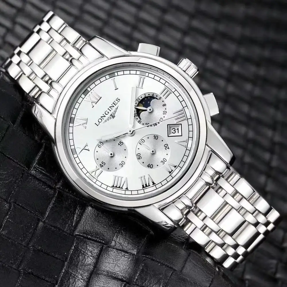 New 2020 Longines-Three Needles Watch Watch Simple Strap Sports Multifunctional Quartz Men's Watch Gift 1114
New 2020 Longines-Three Needles Watch Watch Simple Strap Sports Multifunctional Quartz Men's Watch Gift 1114