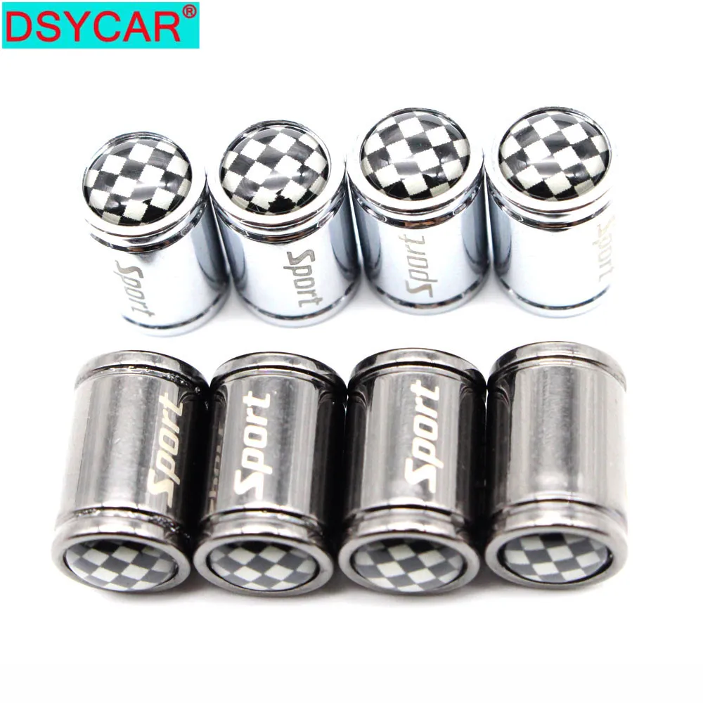 DSYCAR 4 Pcs/Set Copper Chrome Tire Valve Stem Cap Tire Wheel Stem Air Valve Caps for Auto Cars
DSYCAR 4 Pcs/Set Copper Chrome Tire Valve Stem Cap Tire Wheel Stem Air Valve Caps for Auto Cars