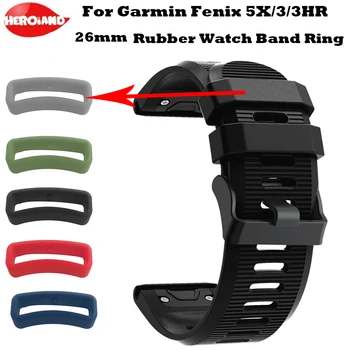 26mm Strap Loop Ring Silicone Rubber For Garmin Fenix 5X/3/3HR 5X Plus Band Keeper Loop Security Holder Retainer Ring Accessory
26mm Strap Loop Ring Silicone Rubber For Garmin Fenix 5X/3/3HR 5X Plus Band Keeper Loop Security Holder Retainer Ring Accessory