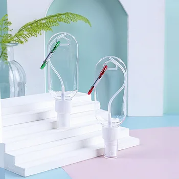 New Disinfection Alcohol Portable Hook Key Ring Spray Bottle Transparent Hand Sanitizer Bottle Empty Bottle Lotion Sub-bottle
New Disinfection Alcohol Portable Hook Key Ring Spray Bottle Transparent Hand Sanitizer Bottle Empty Bottle Lotion Sub-bottle