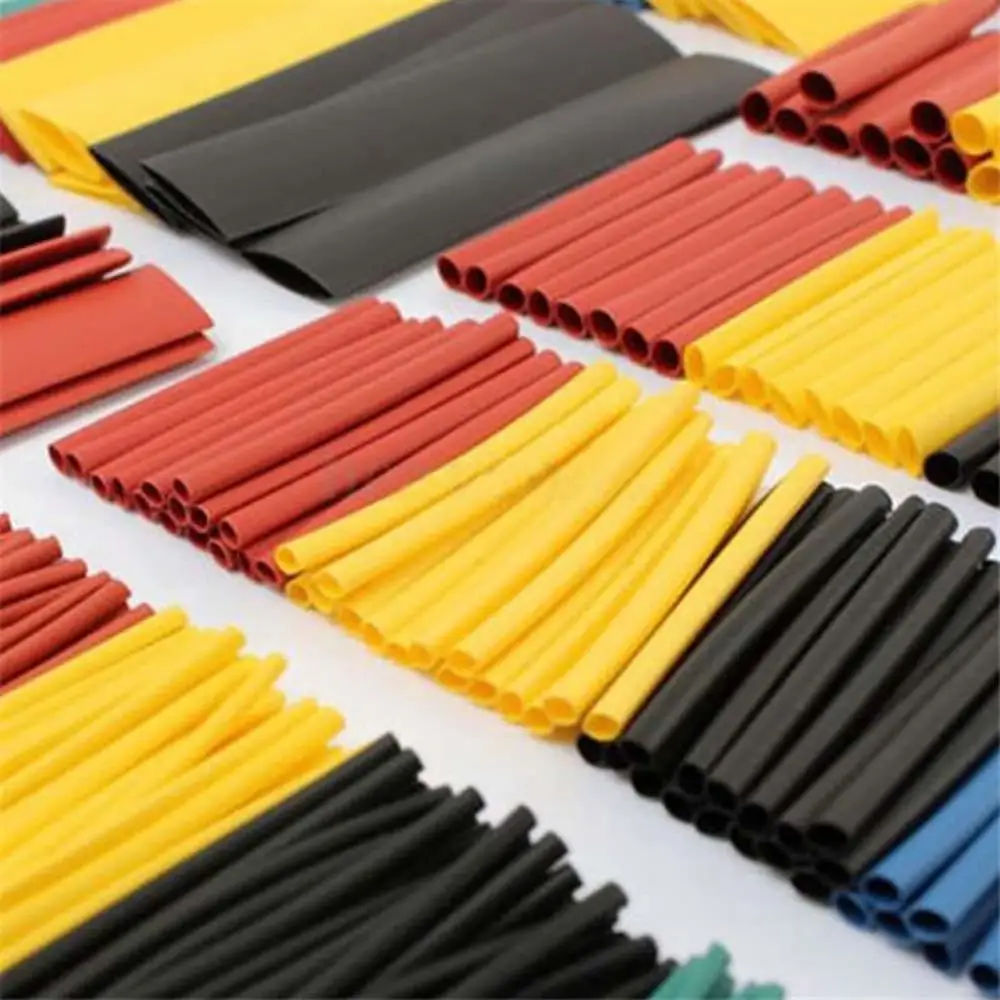328 pcs Set Polyolefin Shrinking Assorted Heat Shrink Tube Wire Cable Insulated Sleeving Tubing Set
328 pcs Set Polyolefin Shrinking Assorted Heat Shrink Tube Wire Cable Insulated Sleeving Tubing Set