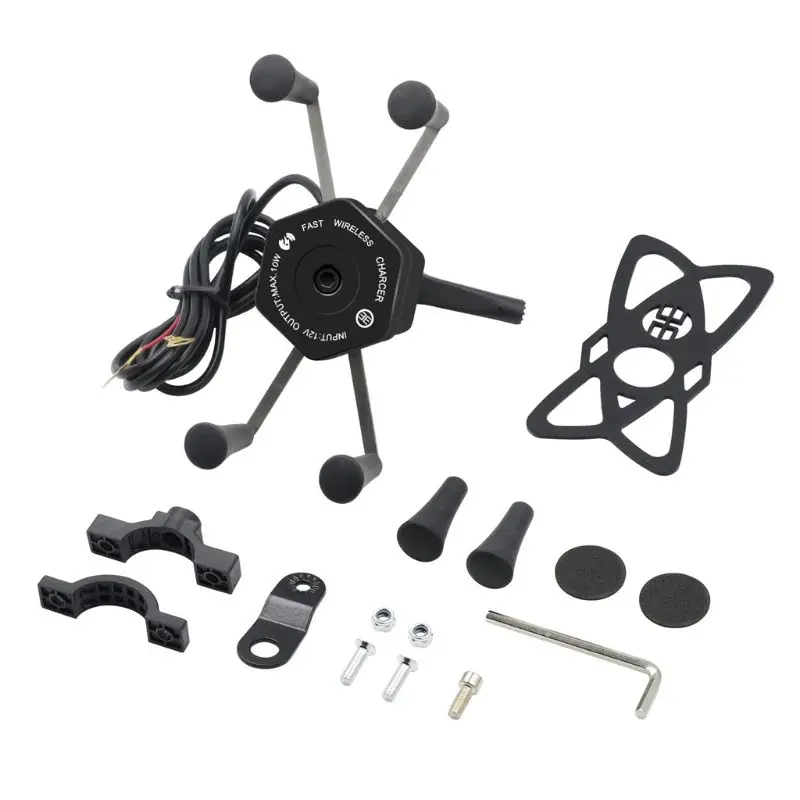 Waterproof 12V Voltmeter Motorcycle USB 10W Qi Fast Charging Wireless Charger Bracket Holder Mount Stand for iPhone GPS
Waterproof 12V Voltmeter Motorcycle USB 10W Qi Fast Charging Wireless Charger Bracket Holder Mount Stand for iPhone GPS