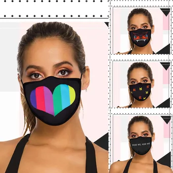 Washable 2020 Adult Washable Reusable Mouth Mask Women Face Cover Rainbow Letter Print Adjustable Protect Washable Cotton Mask
Washable 2020 Adult Washable Reusable Mouth Mask Women Face Cover Rainbow Letter Print Adjustable Protect Washable Cotton Mask
